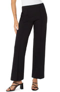 Liverpool Kayla Pull on Wide Leg Trouser (31" Inseam) (Black)