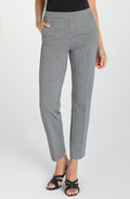 Liverpool Kayla Pullon Trouser (Black and White Mini Check)
