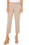 Liverpool Kelsey Crop Trouser 25" Inseam (Biscuit Tan)