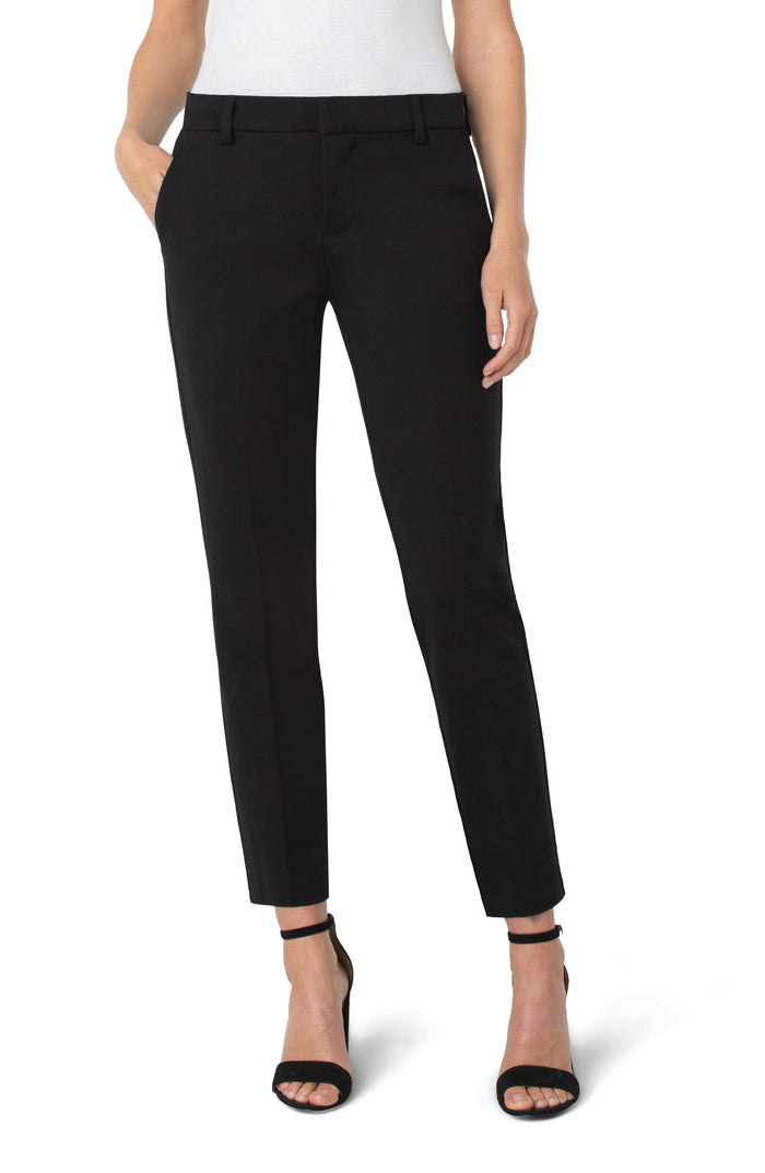 Liverpool Kelsey Knit Trouser (29" inseam) (Black)