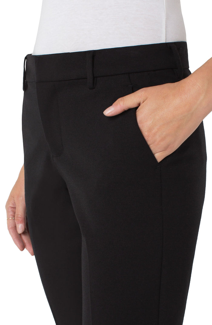 Liverpool Kelsey Knit Trouser (29" inseam) (Black)