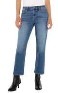 Liverpool Kennedy Crop Straight (27" inseam) (Mcallaster)