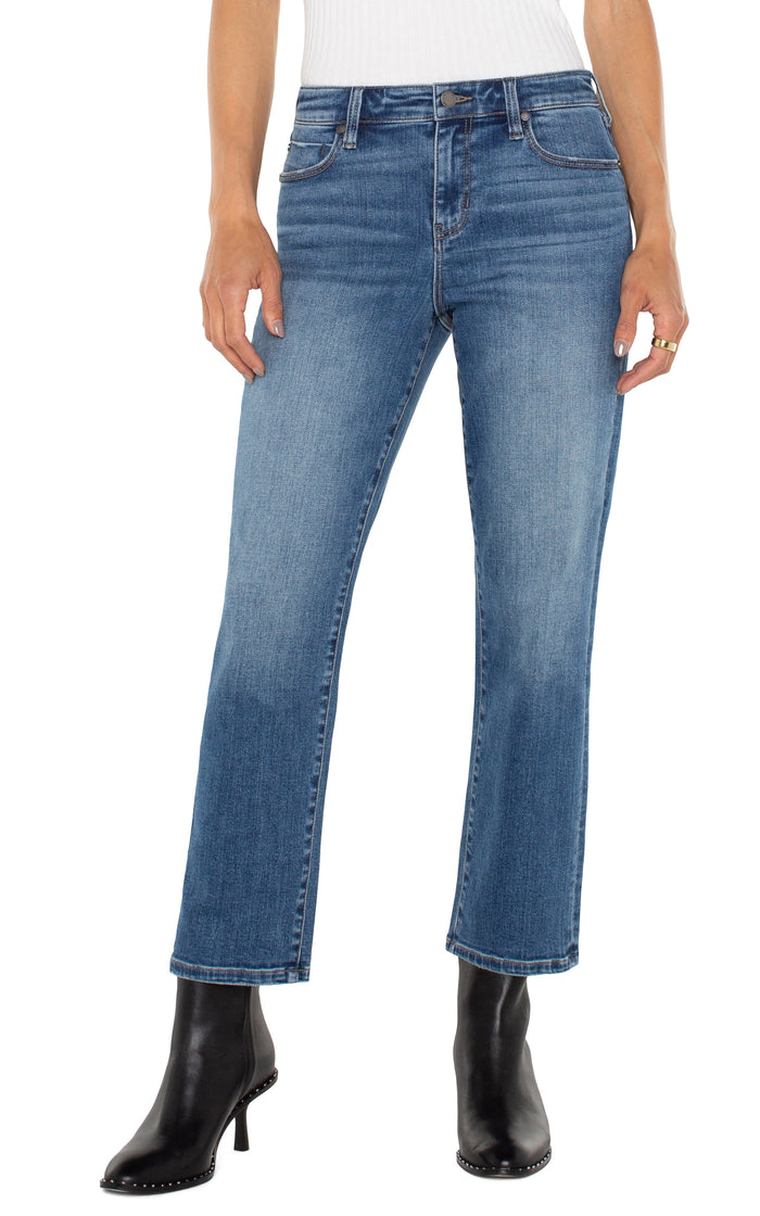 Liverpool Kennedy Crop Straight (27" inseam) (Mcallaster)