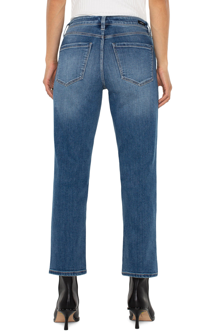Liverpool Kennedy Crop Straight (27" inseam) (Mcallaster)
