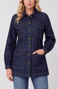 Liverpool Lantern Sleeve Denim Jacket