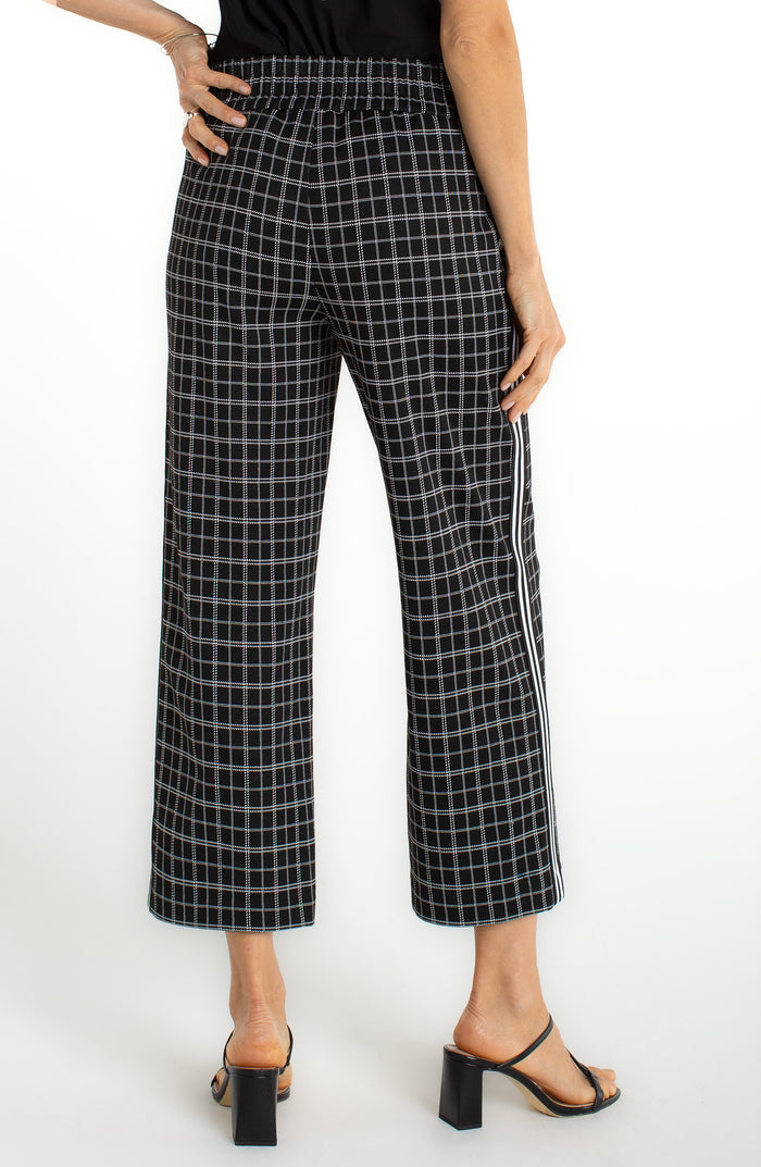 Liverpool Mabel Pull On Crop Stovepipe W/ Stripe