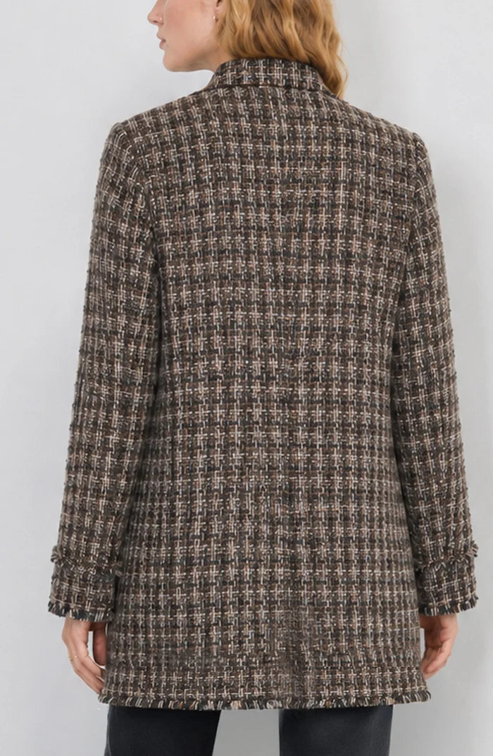 Liverpool Mandarin Collar Lady Coat