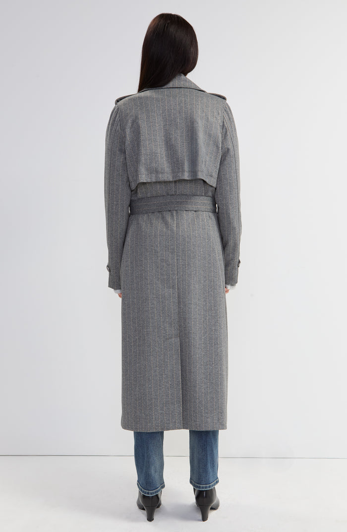 Liverpool Maxi Belted Trench Coat
