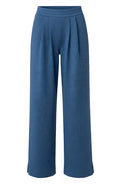 Liverpool Pull-On Pleated Wide Leg Pants (30" Inseam)