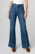 Liverpool Relaxed High-Rise Seamed Bootcut (32" Inseam)