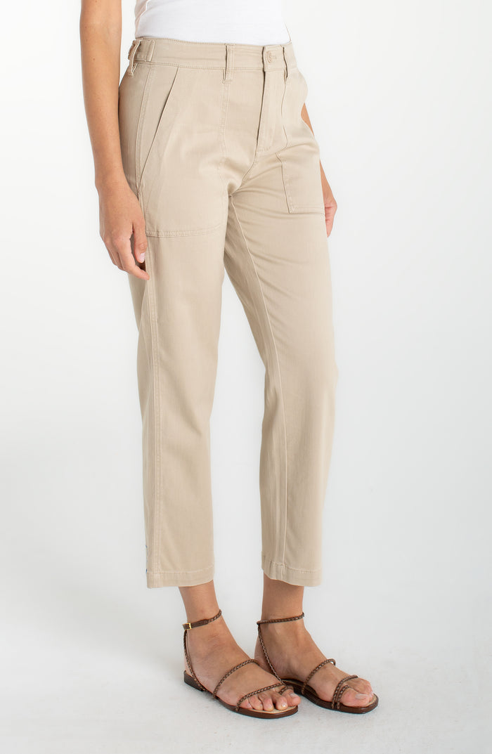 Liverpool Utility Crop With Side Tabs