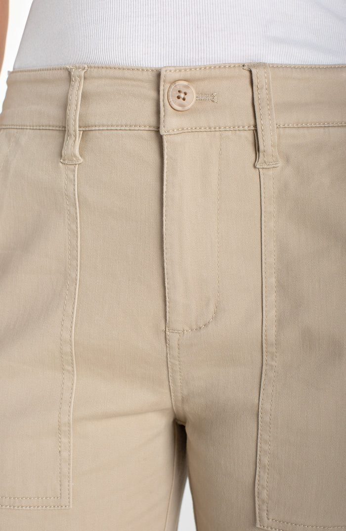 Liverpool Utility Crop With Side Tabs