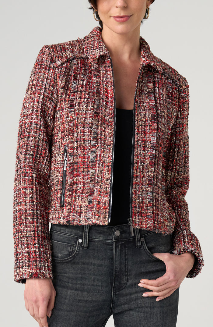 Liverpool Zip Jacket W/ Fringe