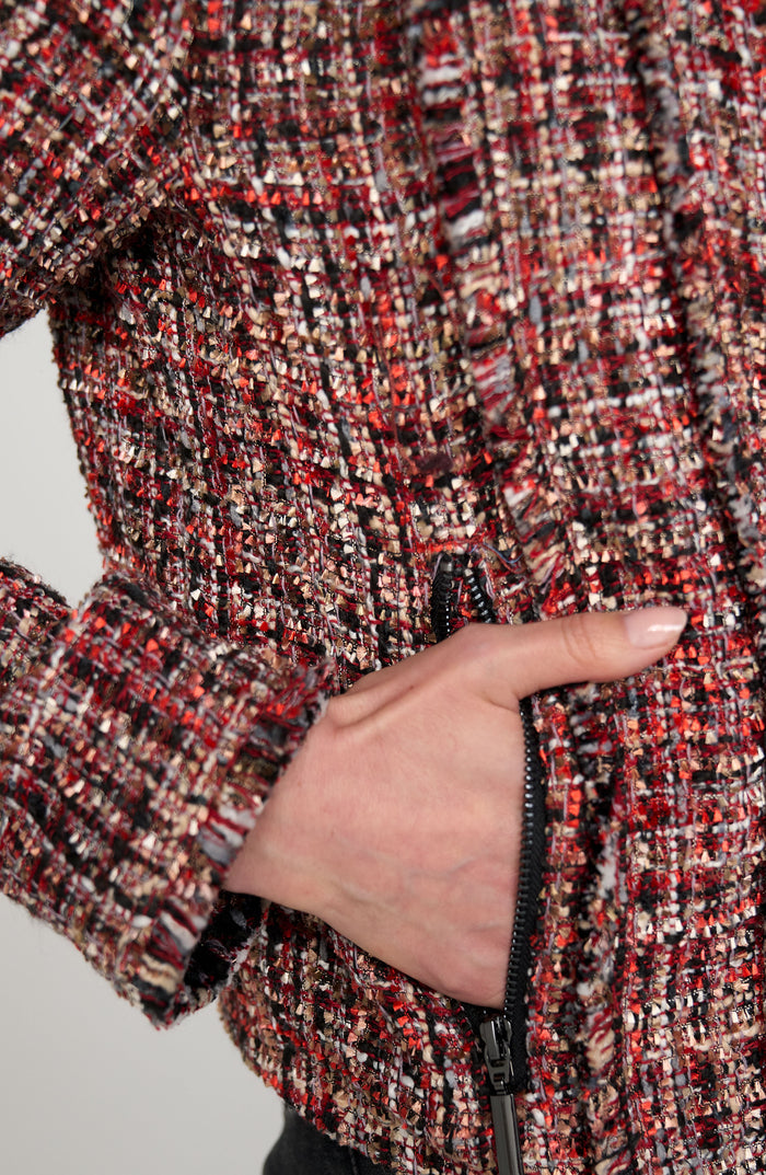 Liverpool Zip Jacket W/ Fringe