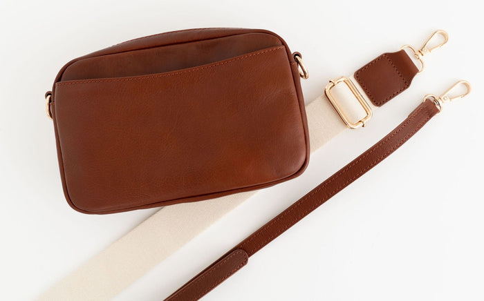 Mabel Genuine Leather Bag |  Phone Crossbody Bag