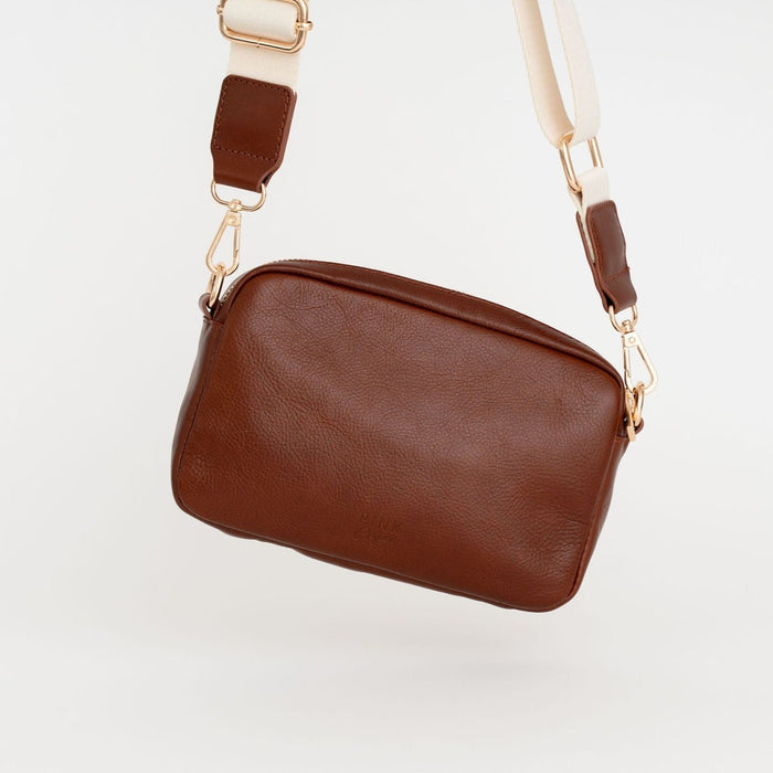 Mabel Genuine Leather Bag |  Phone Crossbody Bag