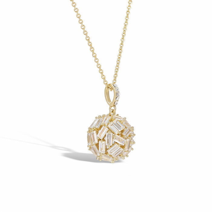 Maïlis 14K Gold Round Necklace