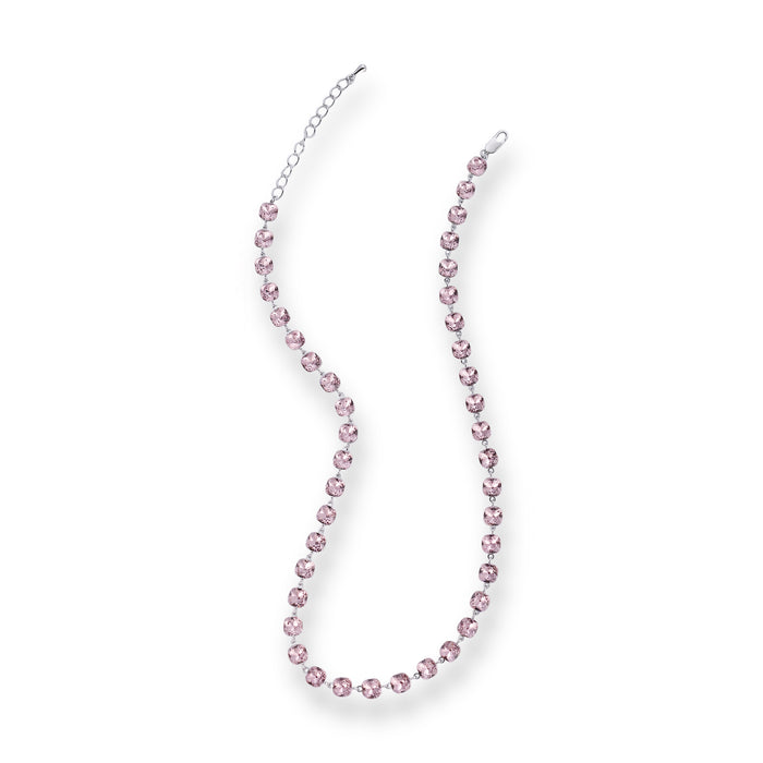 Malina Cushion Crystal Necklace