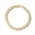 Mareike 14K Gold Round Tennis Bracelet