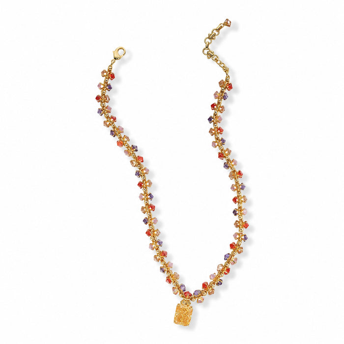 Marja Multicolor Rectangular Necklace