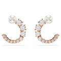 Matrix hoop earrings
