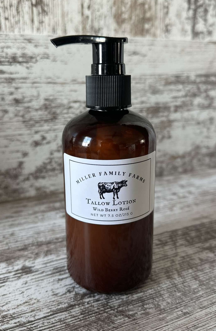 Miller Family Farms Tallow Body Pump Lotion