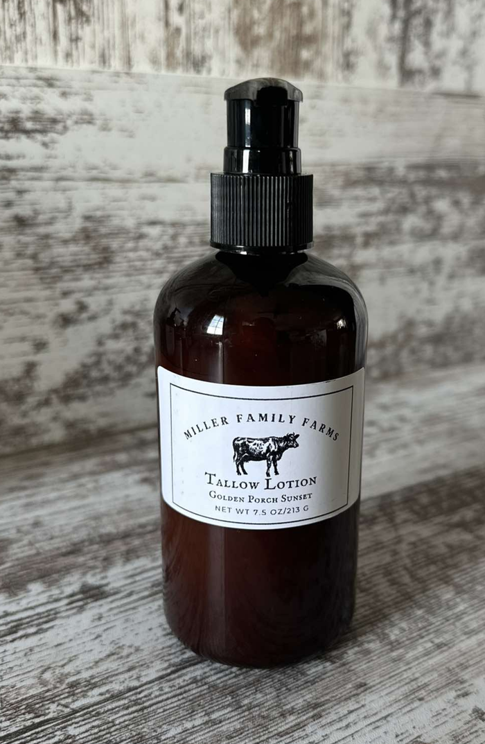 Miller Family Farms Tallow Body Pump Lotion
