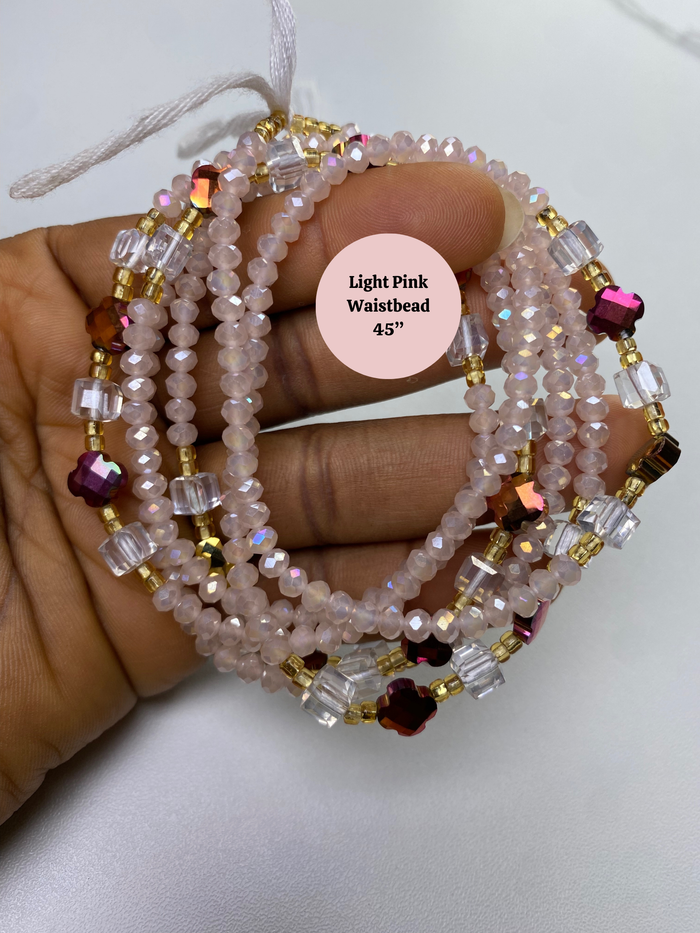 Mini Crystal WaistBeads- Assorted Luxury-WaistBeads- 45”- 50”