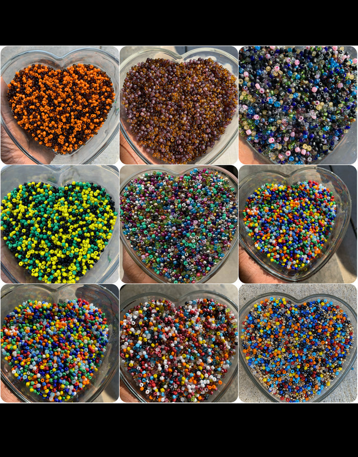 multicolored Mixed Beads