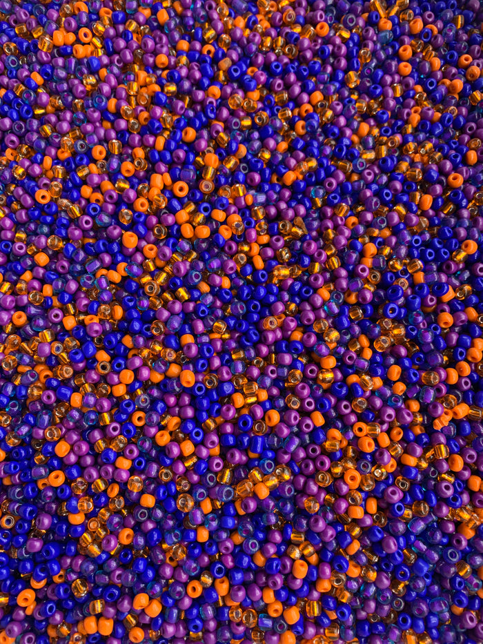 Mixed Colors- 4mm- 6/0 Glass Seed Beads For Jewelry Making,  DIY Waist beads, Bracelet Necklace Earrings