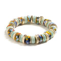 Monarch Beaded Stretch Bracelet - Confetti