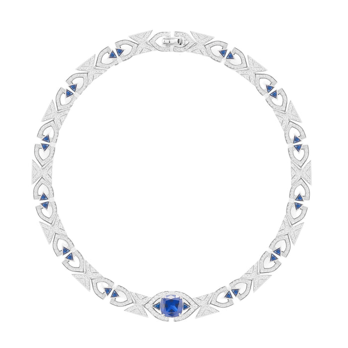 Morgane Cushion Choker Necklace