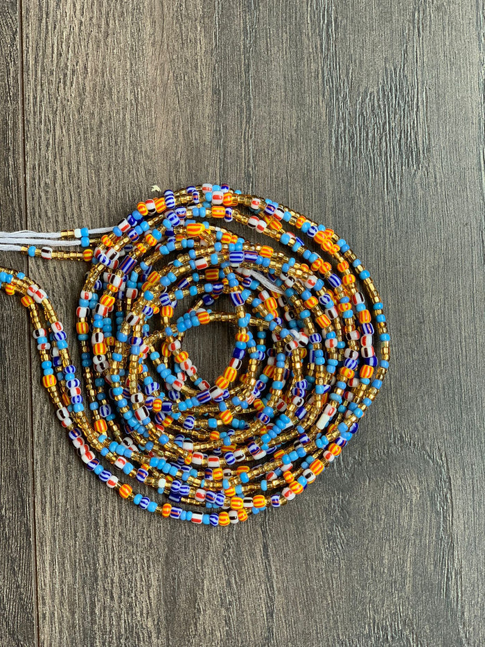 Multicolored Waist Beads