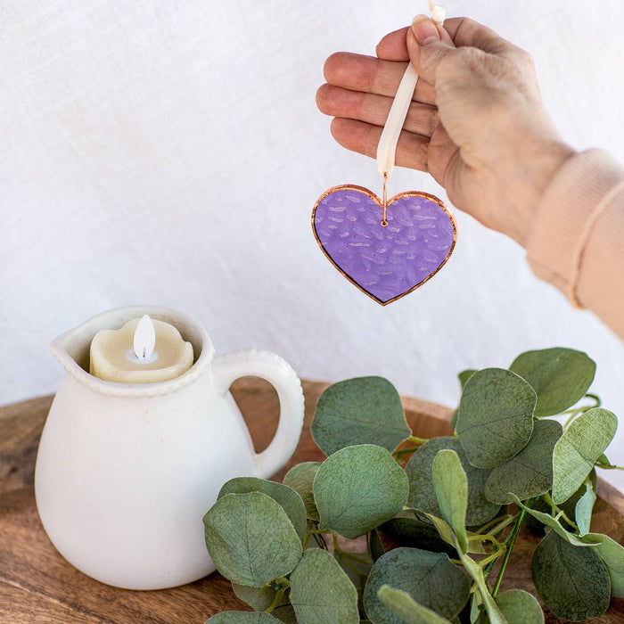 Nana Keepsake Gift – Handmade Stained Glass Heart