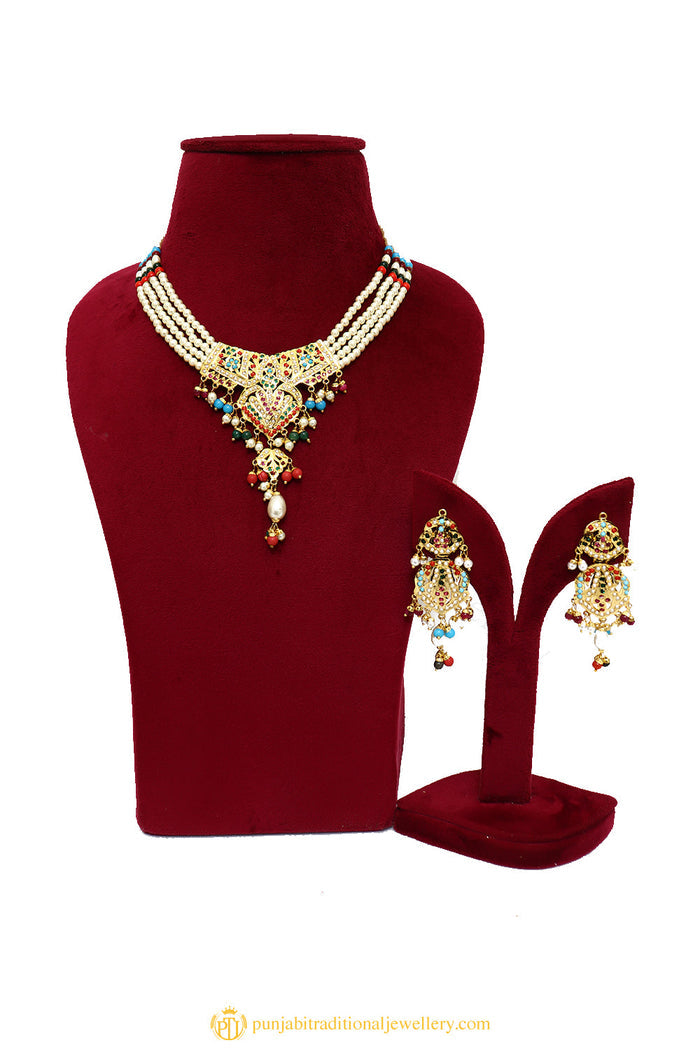 Necklace Set By Punjabi Traditional Jewellery