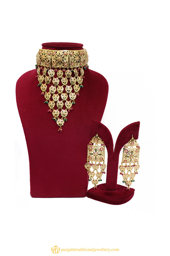 Necklace Set By Punjabi Traditional Jewellery