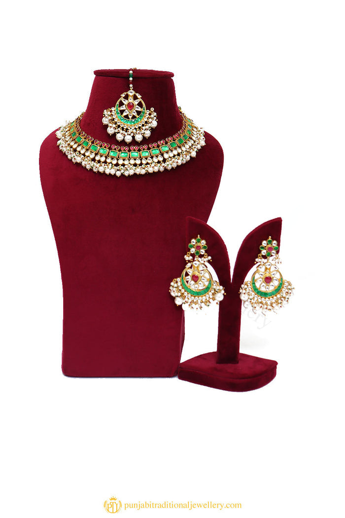 Necklace Set By Punjabi Traditional Jewellery