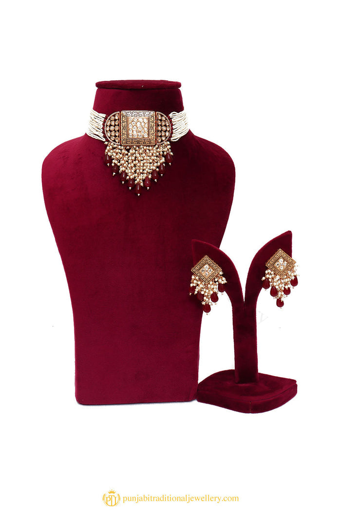 Necklace Set By Punjabi Traditional Jewellery