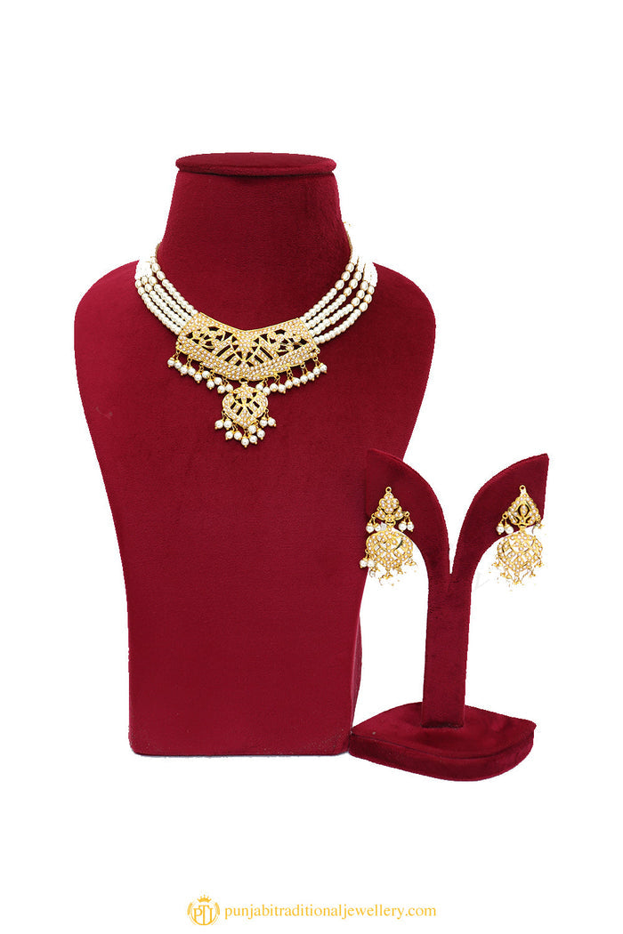 Necklace Set By Punjabi Traditional Jewellery