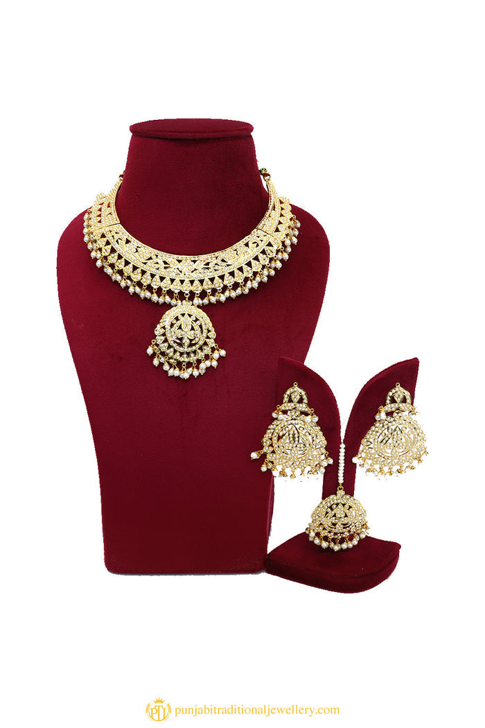 Necklace Set By Punjabi Traditional Jewellery