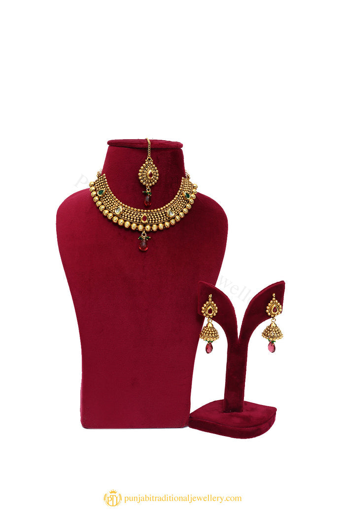 Necklace Set By Punjabi Traditional Jewellery