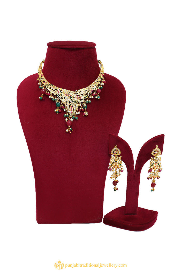 Necklace Set By Punjabi Traditional Jewellery