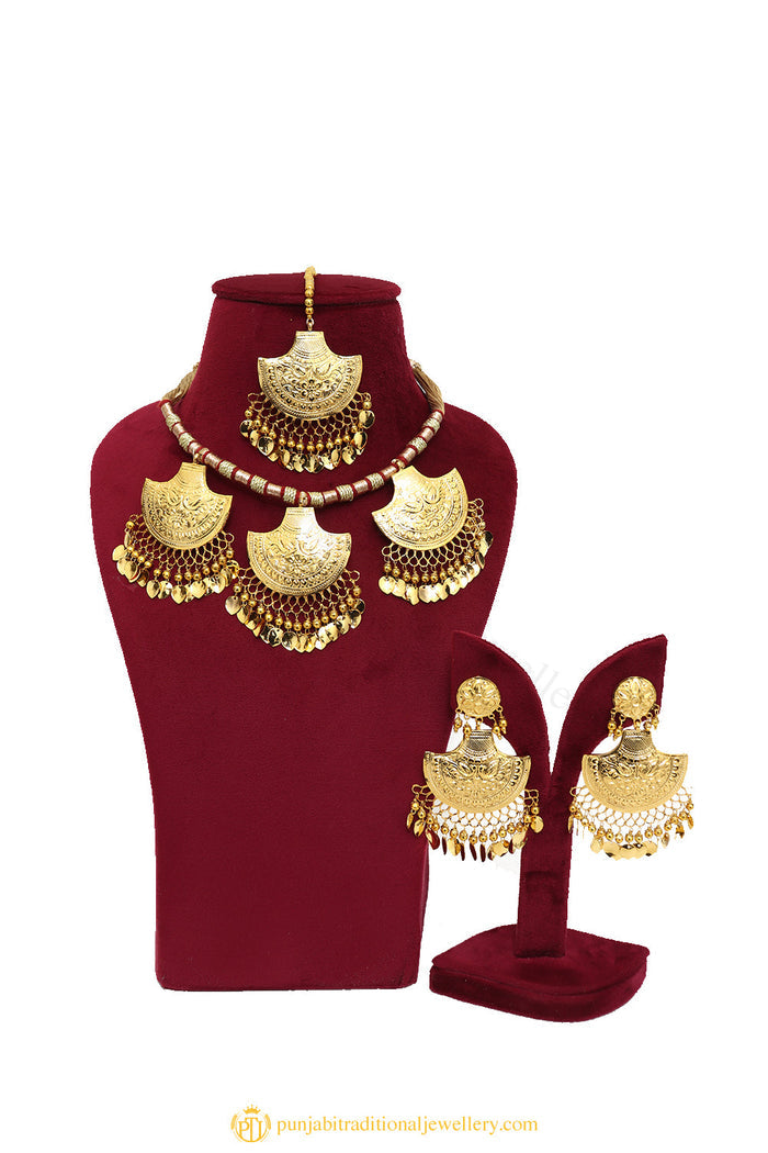 Necklace Set By Punjabi Traditional Jewellery