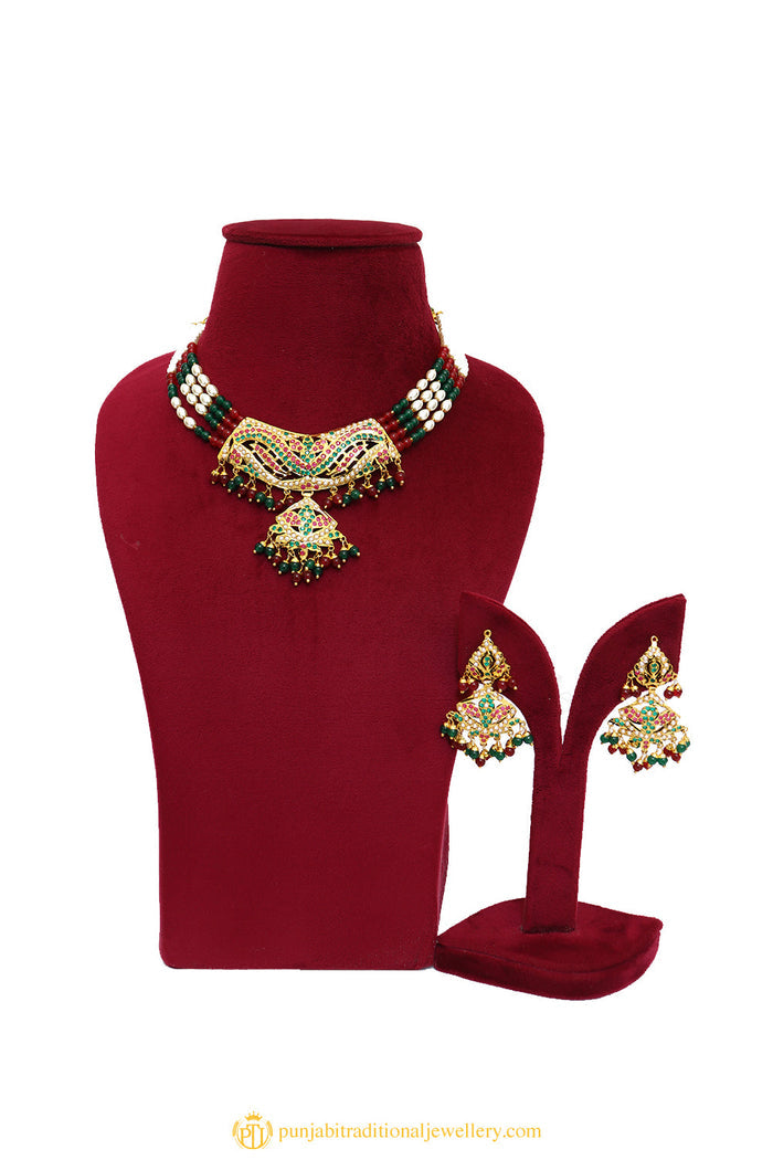 Necklace Set By Punjabi Traditional Jewellery