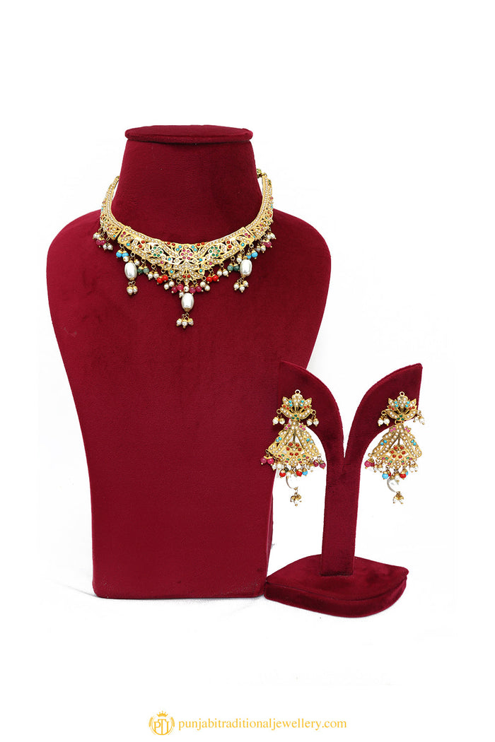 Necklace Set By Punjabi Traditional Jewellery