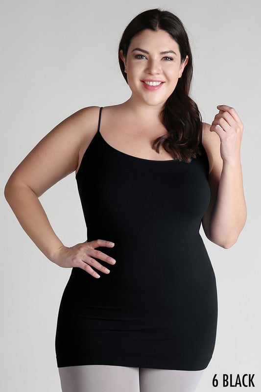 Nikibiki Long Camisole (Spaghetti Straps) Plus/Long