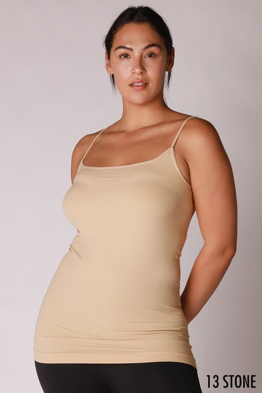 Nikibiki Long Camisole (Spaghetti Straps) Plus/Long