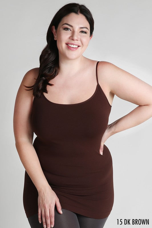 Nikibiki Long Camisole (Spaghetti Straps) Plus/Long