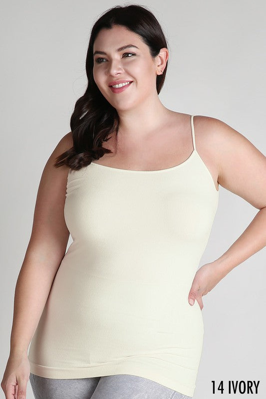 Nikibiki Long Camisole (Spaghetti Straps) Plus/Long