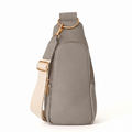 Nikki Sling | Matte Ash Vegan Leather Bag